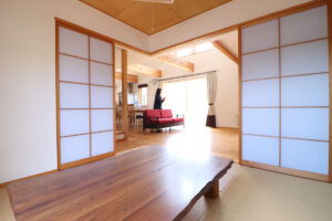 かっこいい工務店　鹿児島県　西郷建築　施工例 #1　新築　戸建　ナチュラル　和室　2