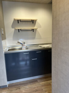 かっこいい工務店　鹿児島県　西郷建築　施工例　＃5　学童保育所　内観　キッチン