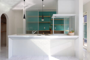 かっこいい工務店　鹿児島県　西郷建築　施工例 #2　新築　戸建　平屋　ナチュラル　オープンキッチン