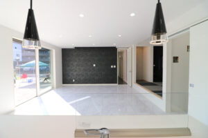 かっこいい工務店　鹿児島県　西郷建築　施工例 #2　新築　戸建　平屋　ナチュラル　オープンキッチン　5