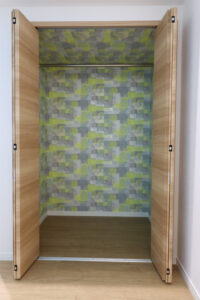 かっこいい工務店　鹿児島県　西郷建築　施工例 #2　新築　戸建　平屋　ナチュラル　子供部屋　クローゼット　3