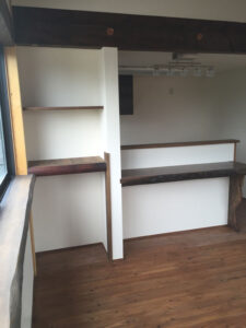 かっこいい工務店　三重県　家作店 辰屋　施工例　#4　新築　戸建　ナチュラルモダン　ダイニング　造作棚