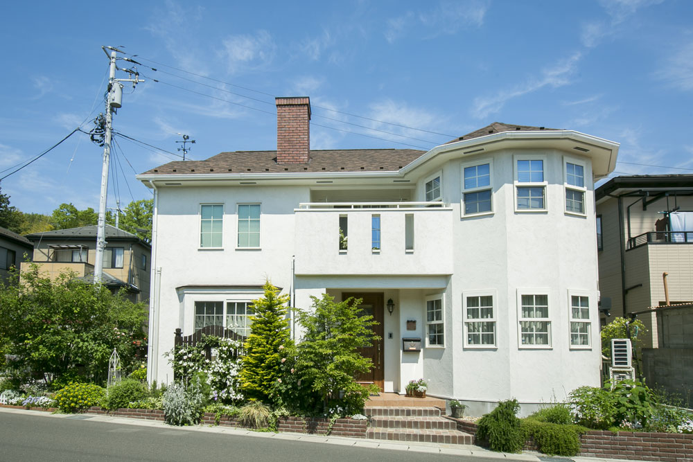 かっこいい工務店　宮城県　トガシホーム　施工例　＃2　プロヴァンス　外観