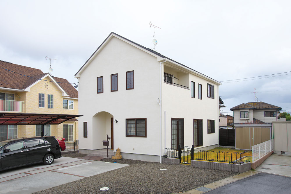 かっこいい工務店 宮城県 トガシホーム 施工例 #1 プロヴァンス 外観