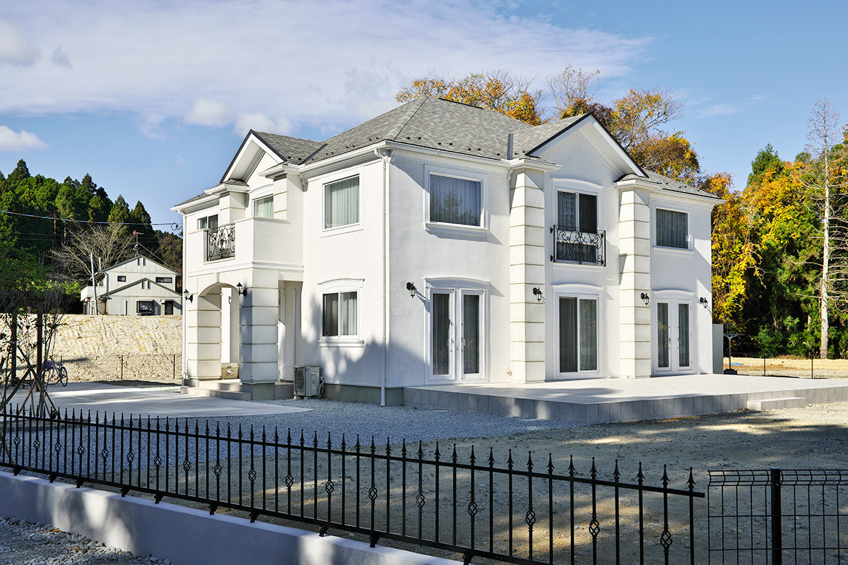 かっこいい工務店　宮城県　トガシホーム　施工例　＃3　プロヴァンス・プリンセス　外観