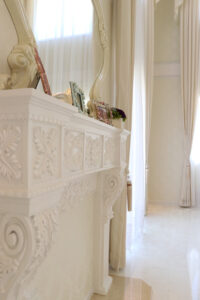 かっこいい工務店　宮城県　トガシホーム　施工例　＃3　プロヴァンス・プリンセス　マントルピース　2