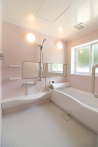 かっこいい工務店　宮城県　トガシホーム　施工例　＃3　プロヴァンス・プリンセス　バスルーム