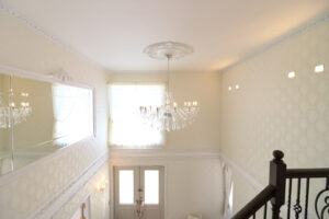 かっこいい工務店　宮城県　トガシホーム　施工例　＃3　プロヴァンス・プリンセス　2階ホール　吹き抜け