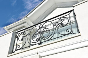 かっこいい工務店　宮城県　トガシホーム　施工例　＃3　プロヴァンス・プリンセス　外観　アイアン　腰壁