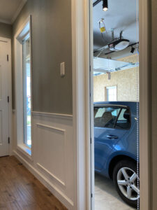 かっこいい工務店　宮城県　トガシホーム　施工実例　10　新築　戸建て　アメリカン　内観　インナーガレージ