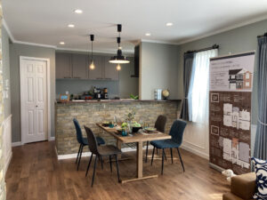 かっこいい工務店　宮城県　トガシホーム　施工実例　10　新築　戸建て　アメリカン　内観　ダイニング