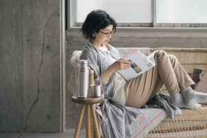 わざわざ　wazawaza　カーディガン