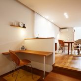 注文住宅 かっこいい工務店 岡山 アイム・コラボレーション アイムの家 施工例9 ゼロエネルギー住宅 zeh スキップフロア ユーティリティコーナー