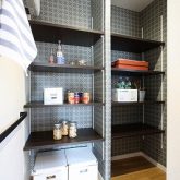 注文住宅 かっこいい工務店 岡山 アイム・コラボレーション アイムの家 施工例15 ゼロエネルギー住宅 パントリー 収納庫