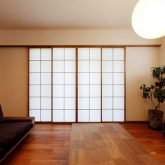 注文住宅 かっこいい工務店 岡山 アイム・コラボレーション アイムの家 施工例23 平屋のような佇まいの二世帯住宅 リビング