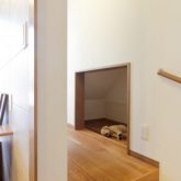 注文住宅 かっこいい工務店 岡山 アイム・コラボレーション アイムの家 施工例23 平屋のような佇まいの二世帯住宅 ペットスペース