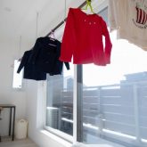 注文住宅 かっこいい工務店 岡山 アイム・コラボレーション アイムの家 施工例24 オフィスやアクアリウムまで。機能性が高く、回遊性のある家 洗濯物 サンルーム