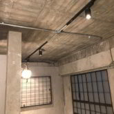 注文住宅　かっこいい工務店　東京　バークノア　施工例25　マンション　ワンルーム　フルリノベーション　インダストリアル　ブルックリン　ライティング　稼働照明