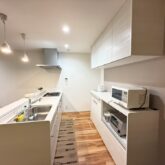 注文住宅　かっこいい工務店　東京　バークノア　施工例　42　リノベーション　リフォーム　撮影スタジオ　つつじが丘　キッチン　2